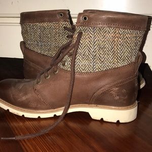 Timberland Brown and Tan Ankle Boots